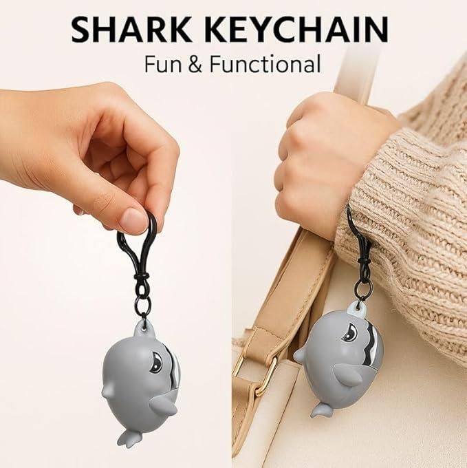 Pull Line Shark Keychain